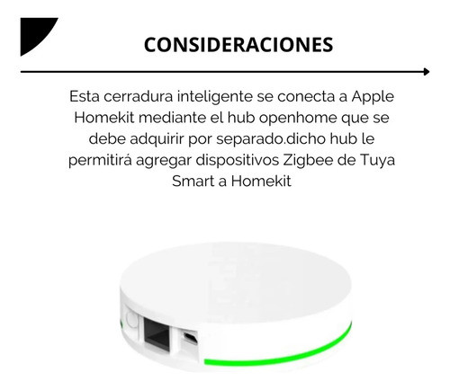 Cerradura Inteligente Zigbee | Tuyasmart | Apple Homekit 1