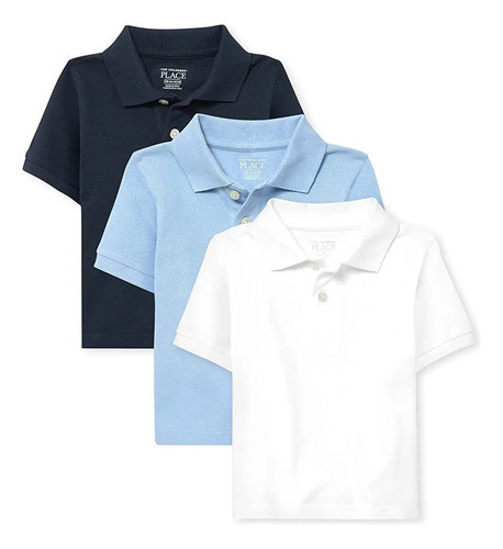 The Children's Place Baby Boys Toddler Short Sleeve Piqué Po 0