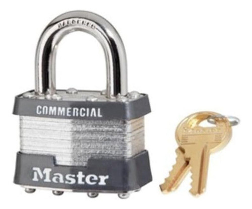 Masterlock 1kalf Candado Con Tambor Pines Acero Laminado Y 0