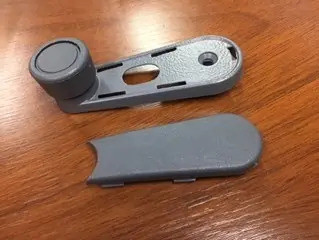 Manija L/cristal (gris Metal) Vw Gol 87-90 0