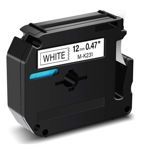 Cinta Compatible Bro. Pt-90 Y Otros Mk231 12mmx 8m Blanco 0