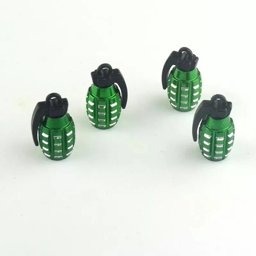 Tapón De Válvula Rueda Set 2 Piezas Granadas 0