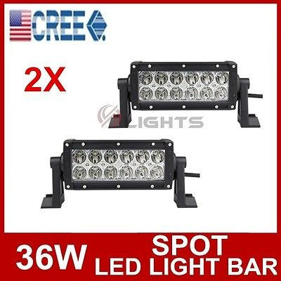 2pcs Nueva 8 Pulgadas 36w Camino Led Barra De Luz De Trabajo 1