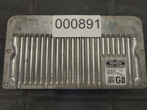 Ecu Toyota 89661-0zg80 Codigo891 0