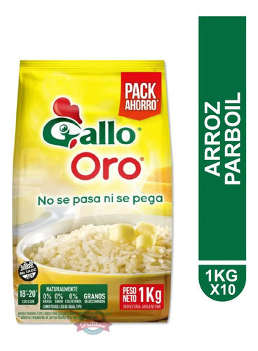Arroz Parboil 10x1kg Gallo 0