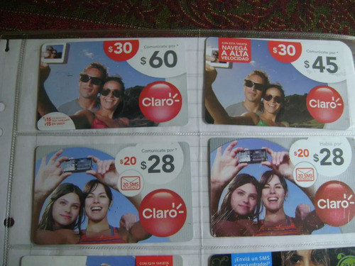10 Tarjetas Telefonicas Claro Movistar Peronal Artic Xi-173 1