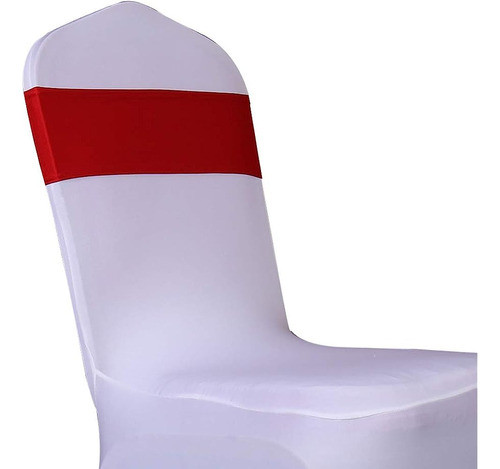 Wensinl Pack De 100 Fajas De Silla De Spandex Para Decoracio 1