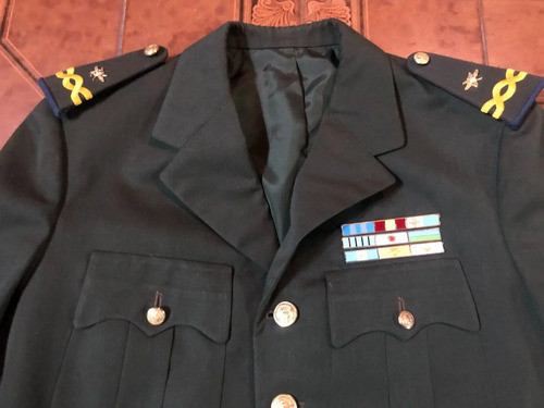 Chaqueta Saco Blazer Militar Ejercito C/ Condecoraciones ! 1