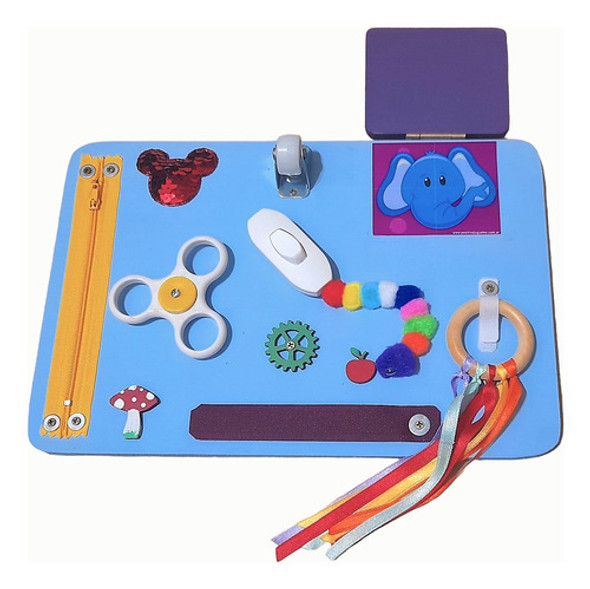 Tablero Sensorial Y Didactico Montessori 0