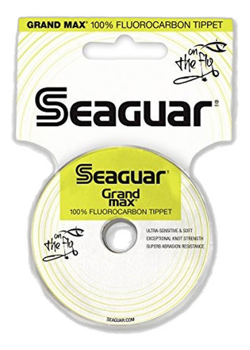 Seaguar Grand Max 30-yardas Fluorocarbon Tippet, 3x 0