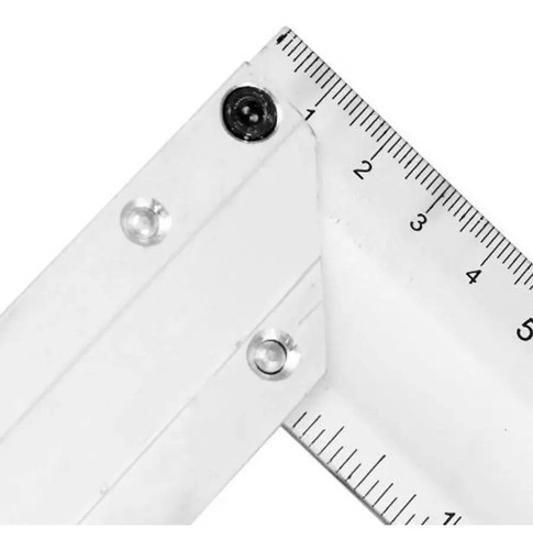 Escuadra Aluminio Carpinterio Profesional 12 Pulgadas 300mm 1