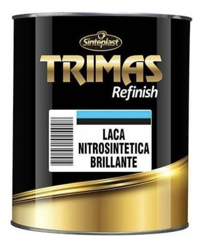 Laca Nitro Sintetica Blanca Satinado 4 Lt Trimas 0
