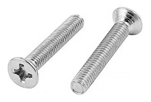 Tornillos Para Electronica Phillips Fresada M4 X 6mm X 50u 1