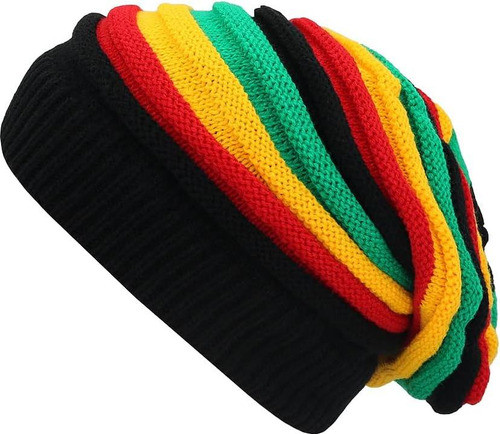 Gorra Unisex Reggae Jamaica, Gorro Rasta Slinky, Gorro A 0