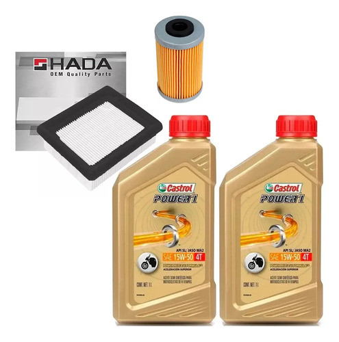 Kit Service Ktm Duke Rc 200 Castrol Ryd Motos 0