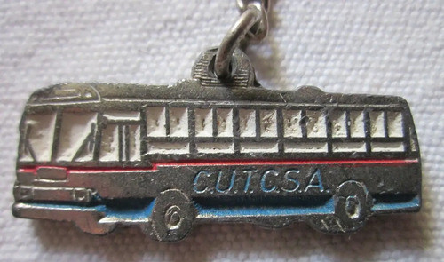 Antiguo Llavero De Bus Cutcsa Montevideo Uruguay 1