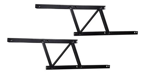 Bisagra Elevable Mesa Ratona 420mm X 210mm Negro X Par 0