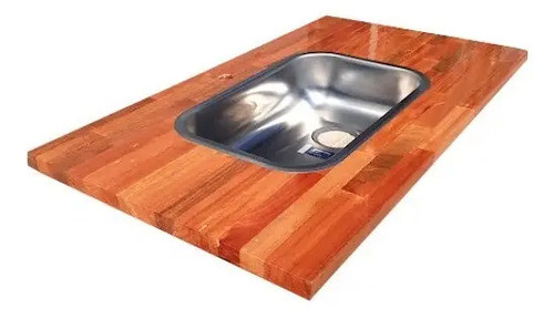 Barra Desayunador Tapa Mesa Mesada Madera Eucalipto Grandis 0