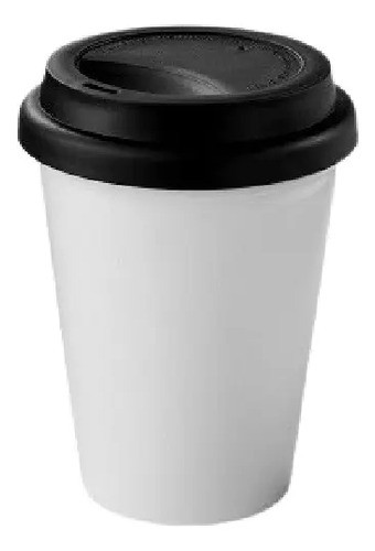 Vaso Polipapel Blanco 8oz C/tapa (240cc) X 100und 0