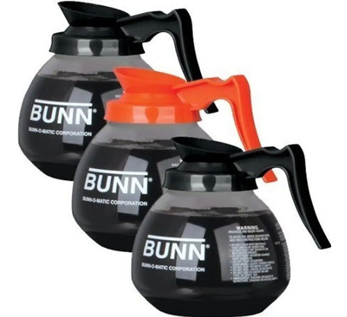 Bote De Cafe Bunn Decantador Y Garrafa  Conjunto De 3  2 Ne 1