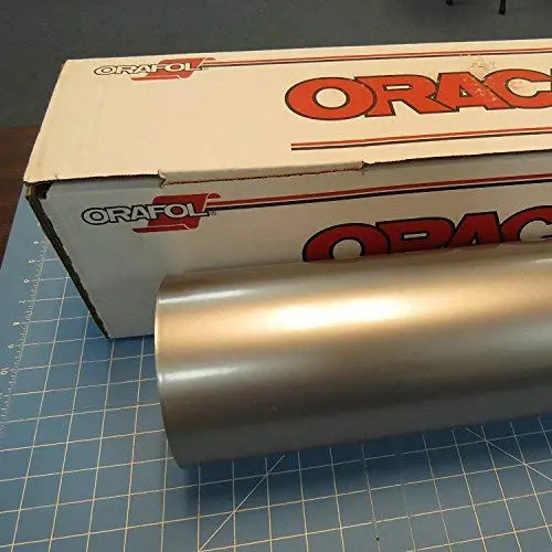 Rollo De 24 X 10 Pies De Oracal De Glossy 651, Color Gris Pl 0