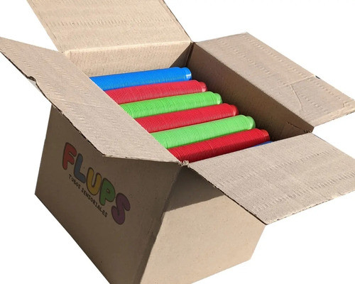 Flups Pop Tubes - Juguete Sensorial Fidget Toy - Caja De 30 0