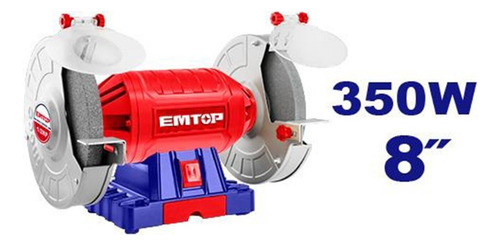 Amoladora De Banco 8 Pulgadas 200mm 350w 220v Piedras Emtop 1