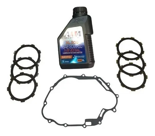 Kit Embrague Para Honda Invicta Cb 150 + Aceite - Bmd Motos 0