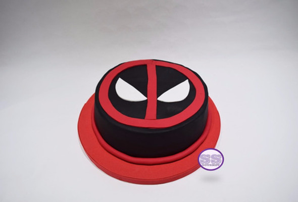 Torta Deadpool - Ideal Para Cumpleaños ! 0 Torta Deadpool - Ideal Para Cumpleaños ! 0