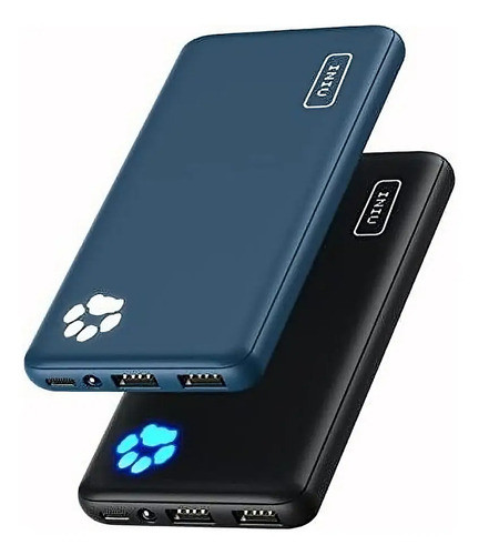 2 Cargador Portátil 10000mah Liviano 3 Salidas Power Bank 0