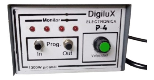 Secuenciador Programable 220v. 4 Canales 1.3 Kw X Canal 1