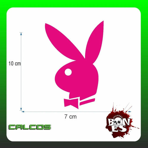 Calco Palyboy Conejo Sticker Vinilo Plotter 1