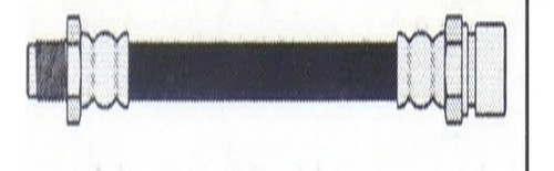 Flexible Freno Peugeot 504 P.up 90 D/t Por Santa Cruz Frenos 0