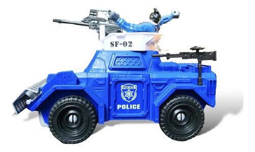 Set De Policia Rescate Con Muñecos Accesorios Rescue Team 1