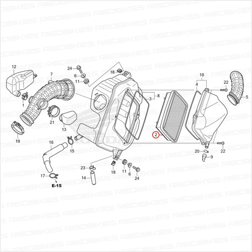 Kit Service Honda New Twister Cb250 Completo Original M1 1