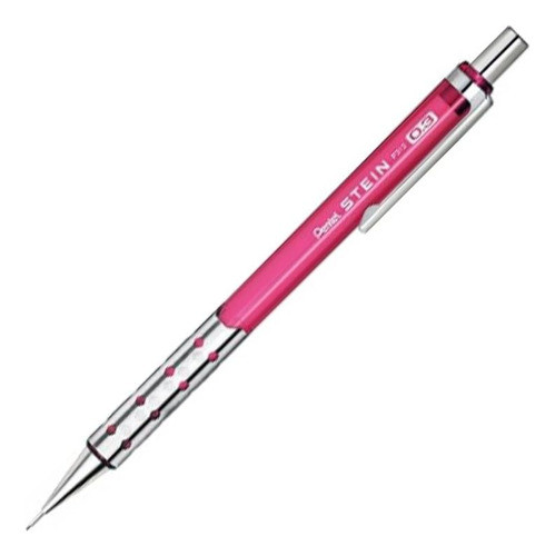 Portaminas Pentel Ain, 0,3 Mm, Rosa Transparente (p313-cp) 0