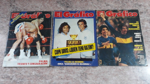 El Gráfico Año 1980. Lote De 25 Revistas. Muy Buen Estado. 1