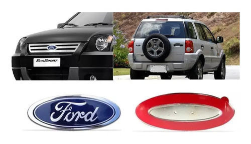 Emblema Insignia Óvalo Capó Valija Ford Ecosport 2006 2007 0