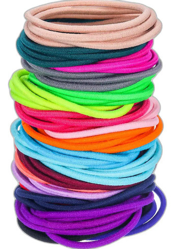 Eboot 100 Piezas Elasticos Para El Cabello Cintas Para El C 0