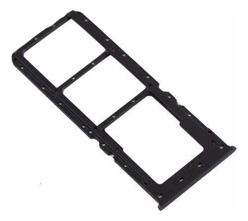 Bandeja Porta Sim Dual + Micro Sd Para A11 / A115 Negro 1