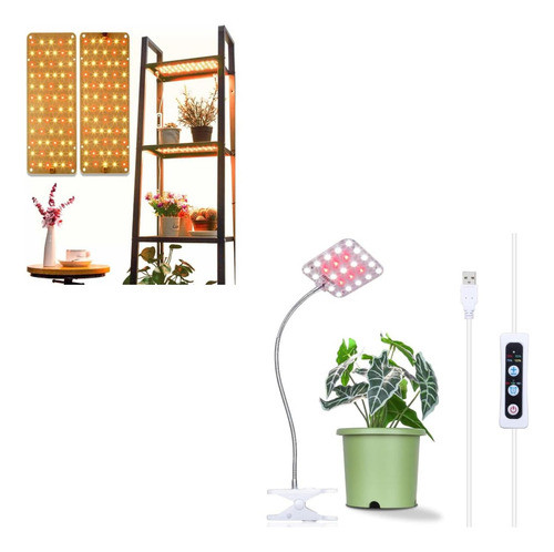 Led Grow Light, Luces De Crecimiento De Espectro Comple... 0