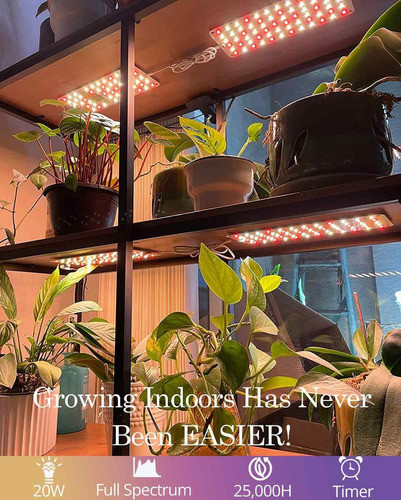 Led Grow Light, Luces De Crecimiento De Espectro Comple... 1