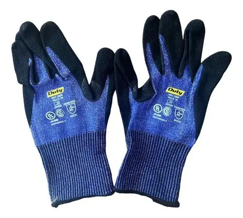 Par Guante Anti-corte G13 Nivel 5 Azul T10 Duty Certificado 0