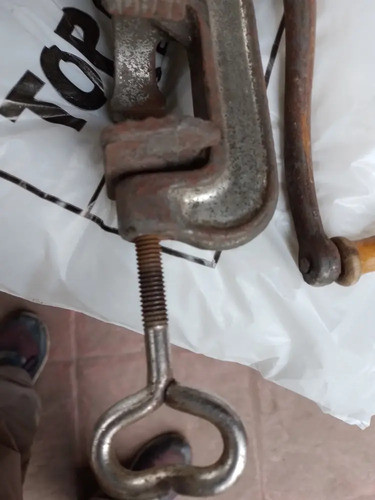 Picadora Manual De Carne .antigua Made England 1