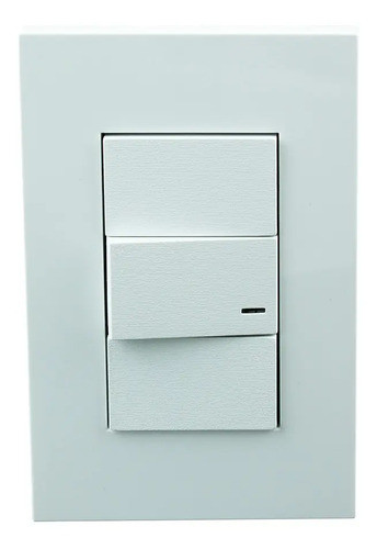 Llave De Luz Armada 1 Punto Completa Platinum Blanco Jeluz 0
