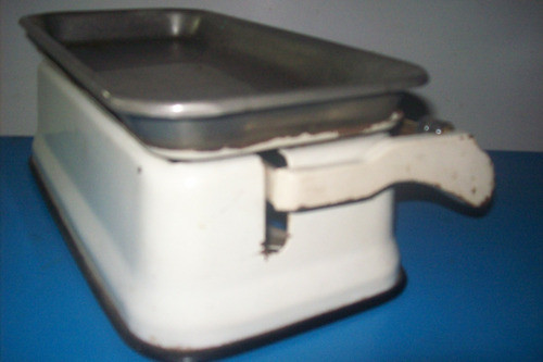 Antigua Balanza D Cocina 10,5 Kg  Plato Acero Funcionando 1