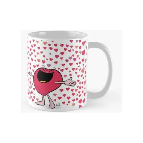 Taza Lluvia De Corazones - Jarty Calidad Premium 0