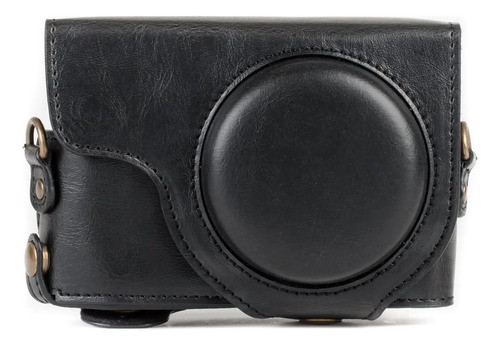 Megagear Mg1258 Ever Ready Funda De Cuero Para Cámara Con 1