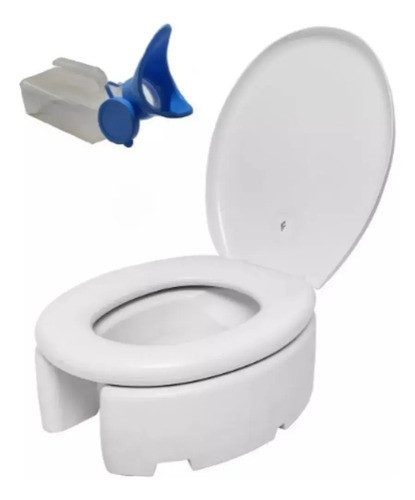 Silla Eleva Inodoro Asiento Ortopedico Papagayo Orina Unisex 0