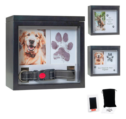 Caja Memorial Grande Para Mascotas, Personalizable 23x15x10 0